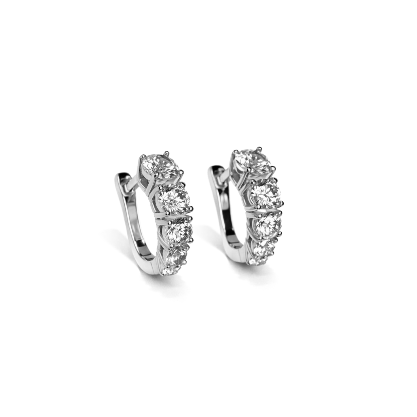 Orecchini Cerchio e Swarovski