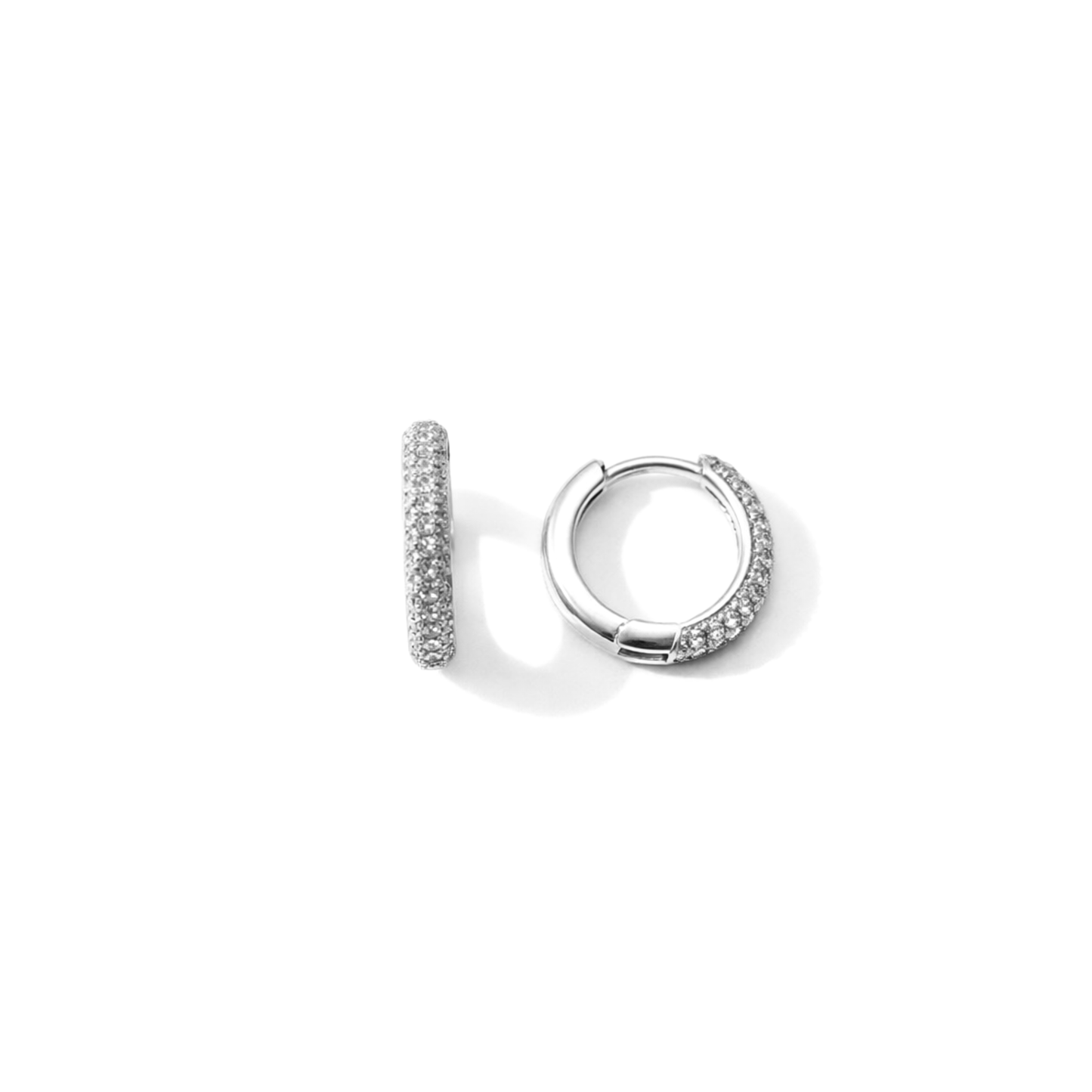 Orecchini Cerchio e Swarovski