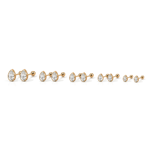 Set orecchini Goccia