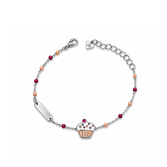 Bracciale baby targa Cupcake